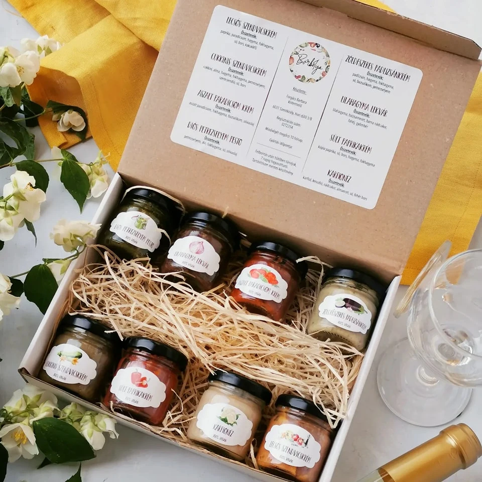 A NYÁR ÍZE ÜVEGBE ZÁRVA – BORBOLYA ZÖLDSÉGKRÉMEK - image description