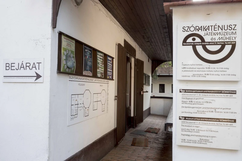 Szórakaténusz Játékmúzeum és Műhely Kecskemét - image description