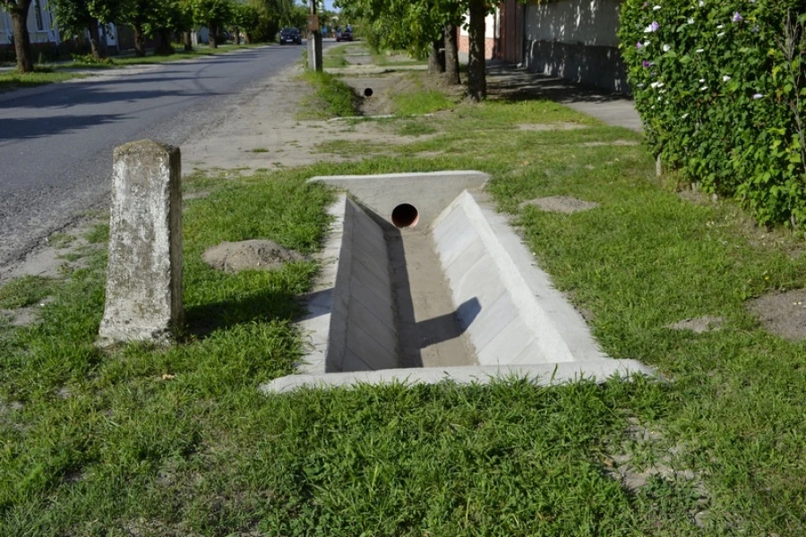 Jászszentlászló csapadék és vízvisszatartó rendszer rekonstrukció V. ütem - image description