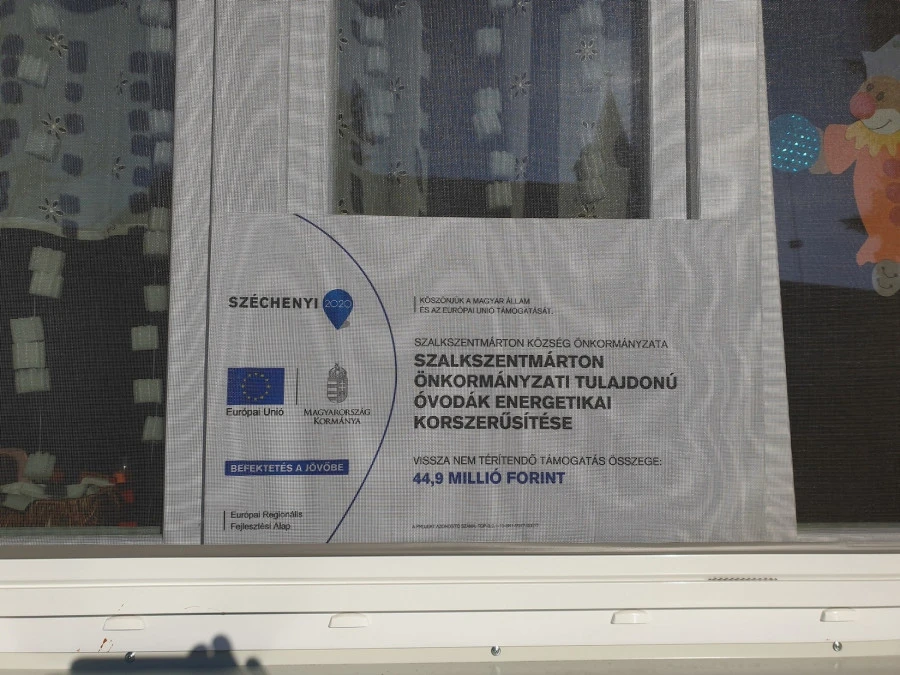 Szalkszentmárton önkormányzati óvodák energetikai korszerűsítése - image description
