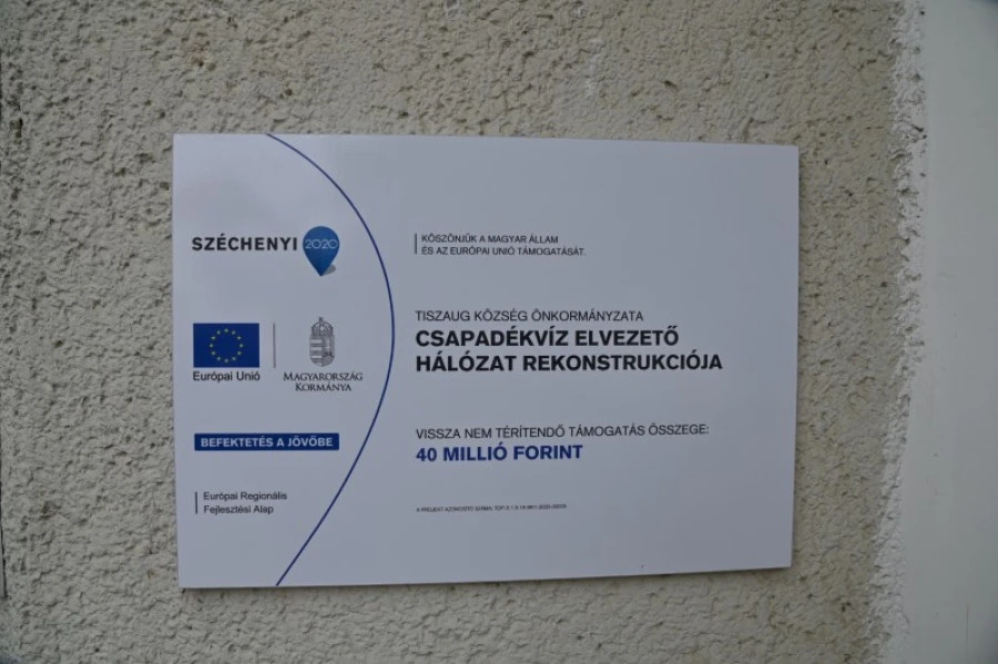 Csapadékvíz elvezető hálózat rekonstrukciója - image description