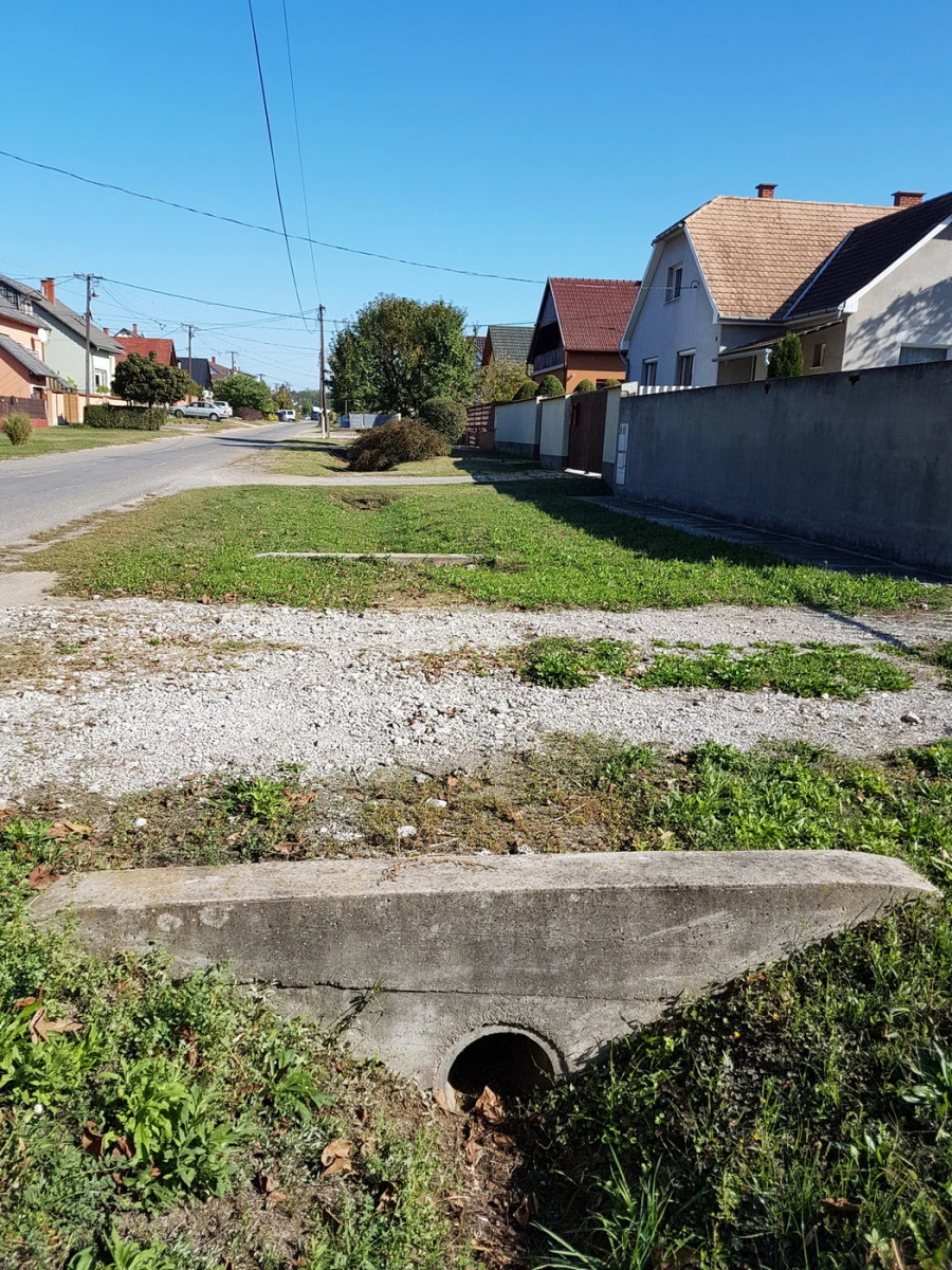 Érsekcsanád belterületi  csapadékvíz elvezetés II. ütem - image description
