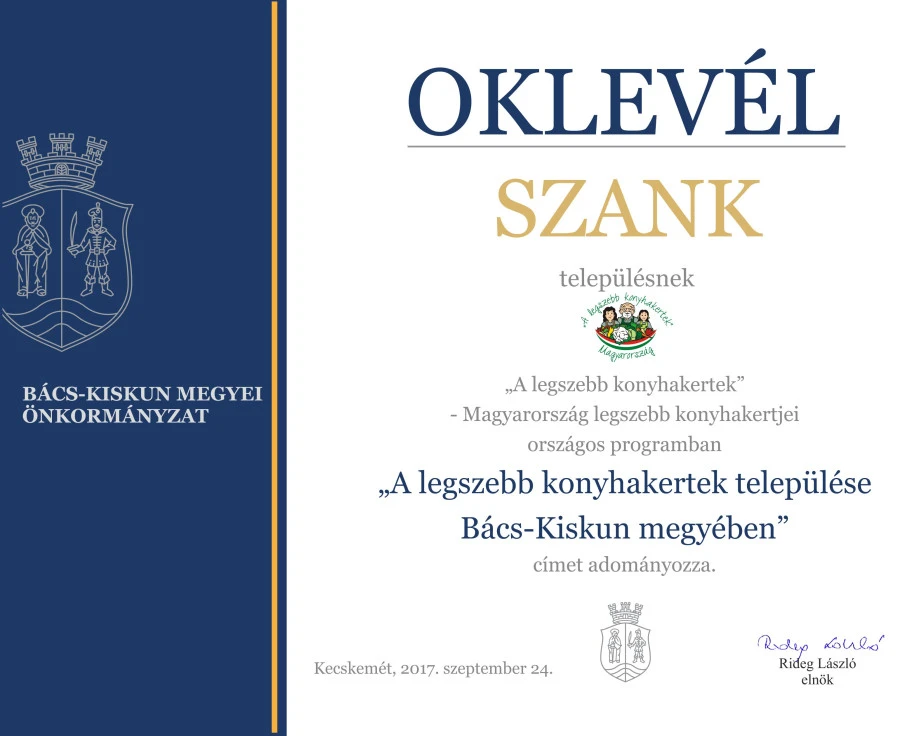 Legszebb konyhakertek Szank - image description