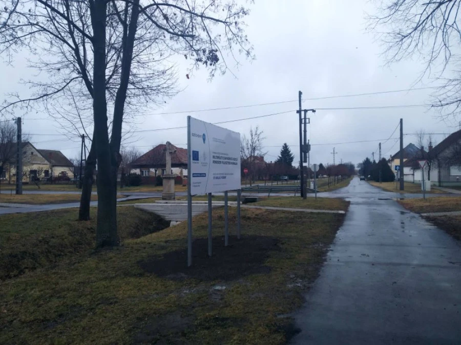 Belterületi csapadékvíz-kezelő rendszer fejlesztése Kunbaján - image description