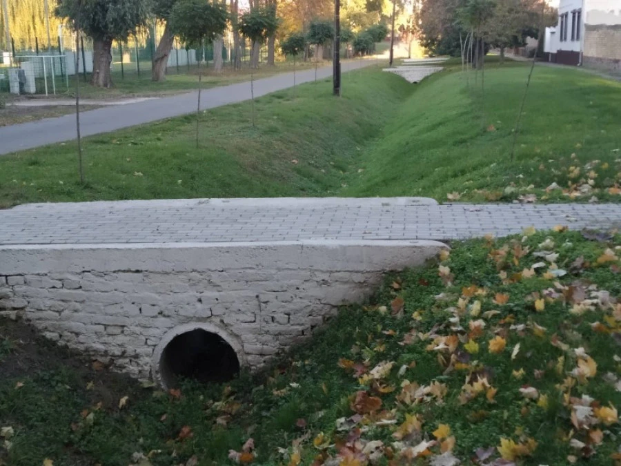 Belterületi csapadékvíz-kezelő rendszer fejlesztése Kunbaján - image description