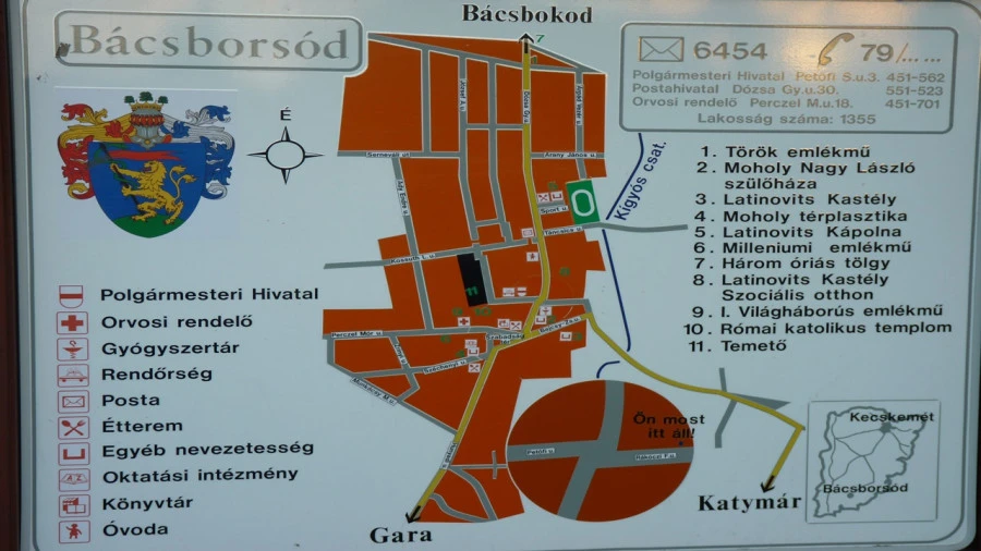Bácsborsód látnivalók - image description