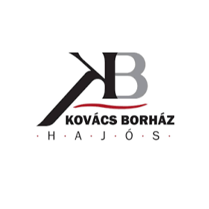 A képen a Kovács Borház logója, alatta Kovács borház Hajós felirat.
