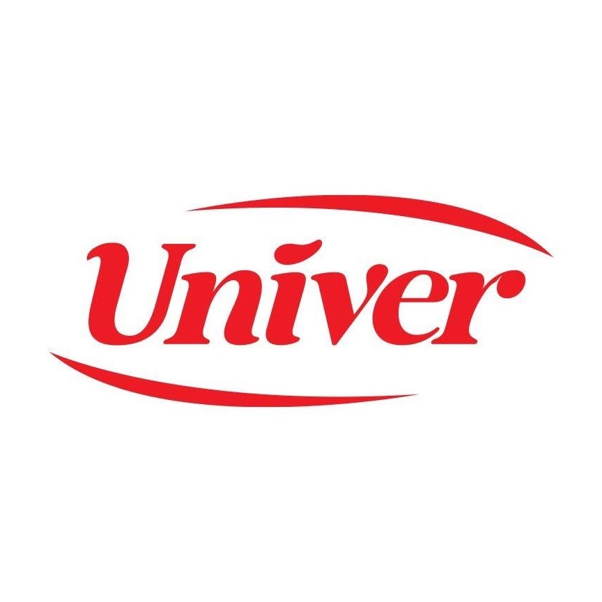 A képen piros Univer felirat.