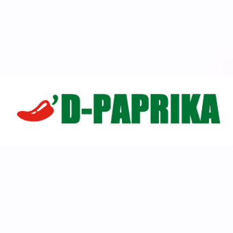 A képen egy paprika, mellette D-Paprika felirat.