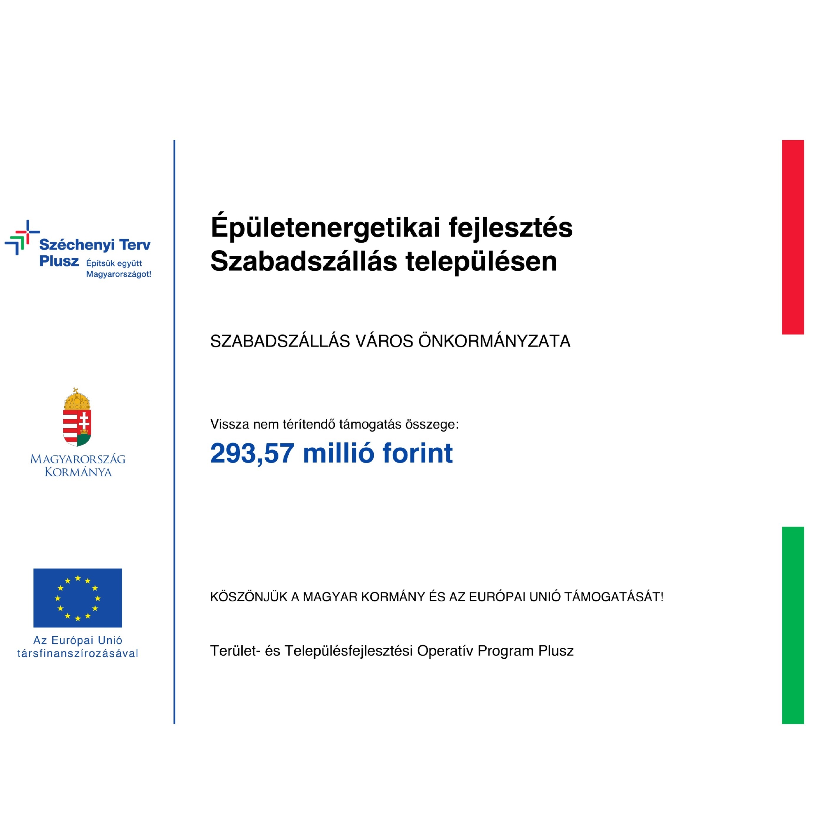 Épületenergetikai fejlesztés Szabadszállás településen - image description