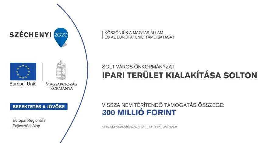 Ipari terület kialakítása Solton - image description