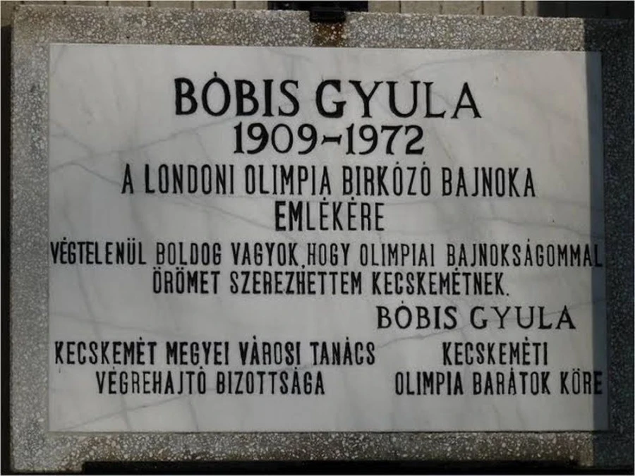 Bóbis Gyula életműve - image description
