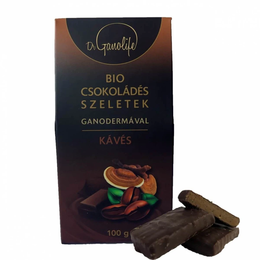 Gyöngyösi és Társa Kft. - bioganoderma gombás csokiszelet - image description