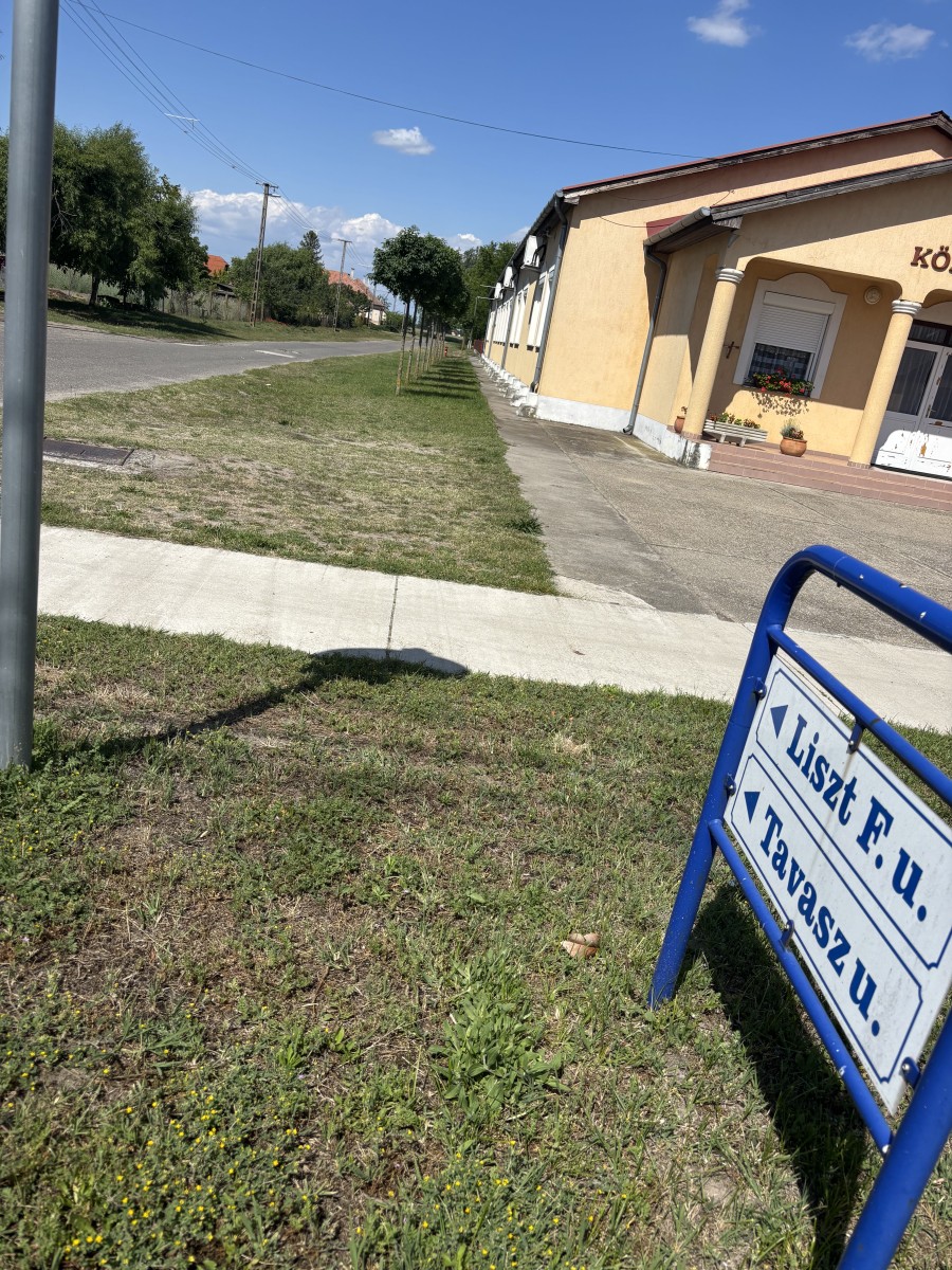 Belterületi útfejlesztés Csólyospálos községben - fotódokumentáció - image description