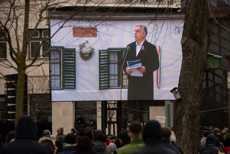 Orbán Viktor miniszterelnök Kiskőrösön - image description
