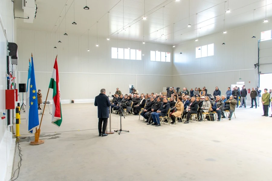 Átadták az agrárlogisztikai központot Jánoshalmán - image description