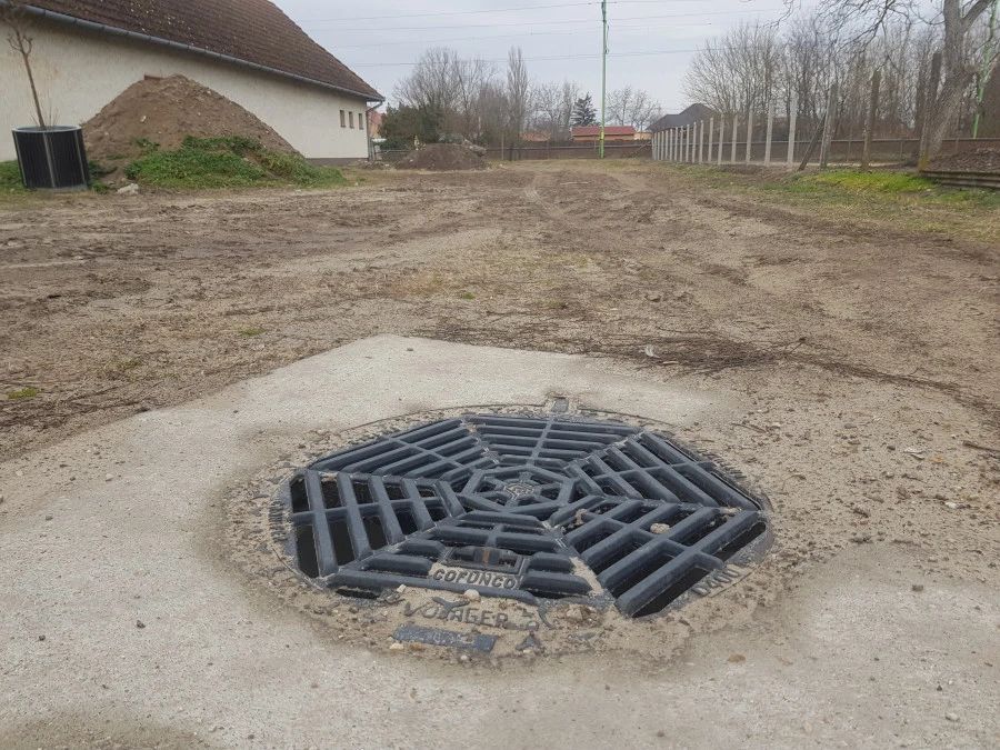 Csapadék és vízvisszatartó rendszer rekonstrukció VI. ütem - image description
