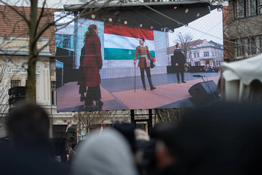 Orbán Viktor miniszterelnök Kiskőrösön - image description