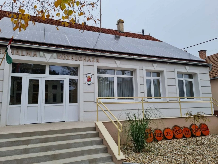 Energetikai felújítás Érsekhalma önkormányzatának épületein - image description