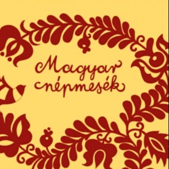 A képen Magyar népmesék felirat, és annak jellegzetes mintája látható.