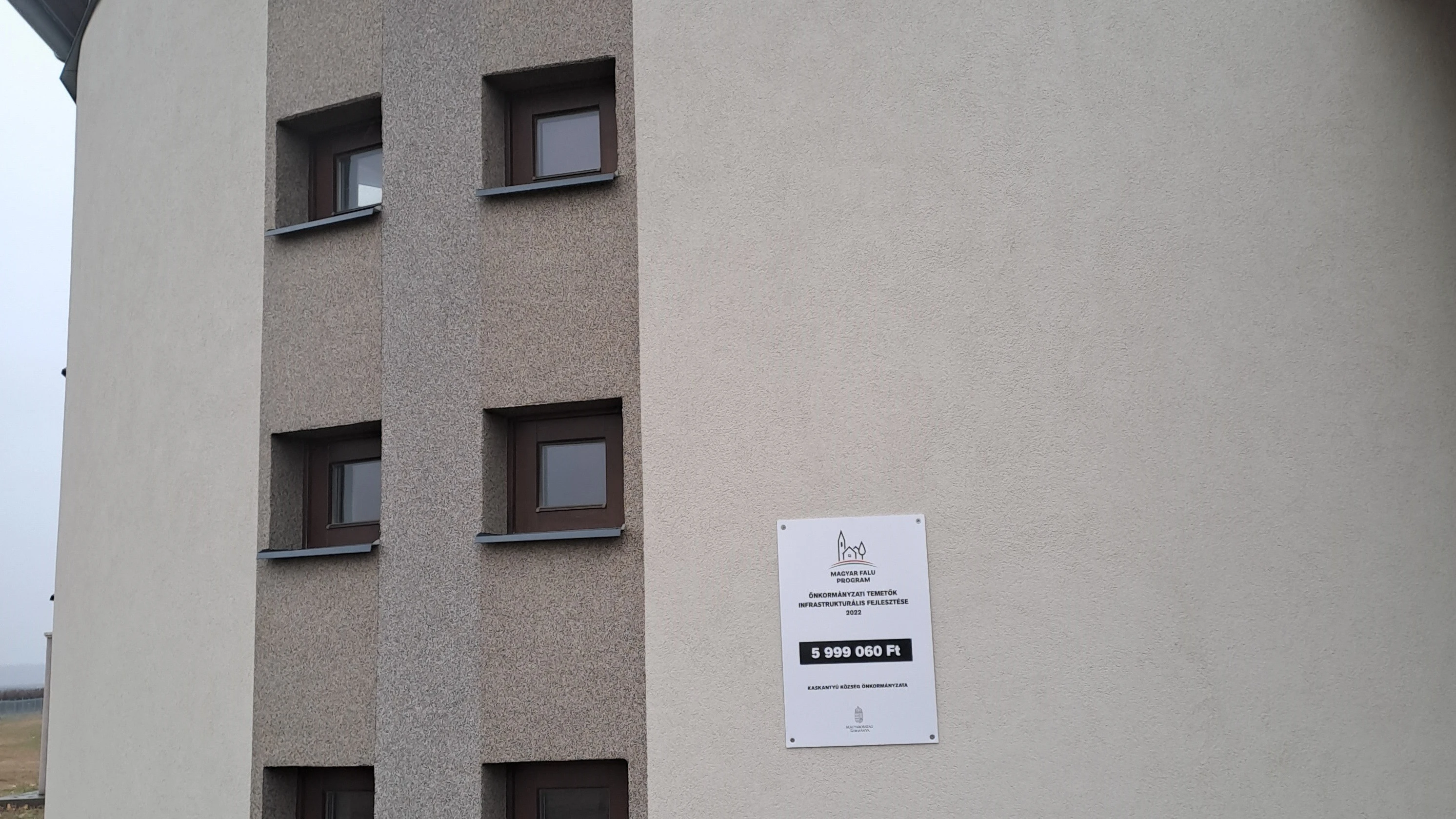 Önkormányzati temető infrastrukturális fejlesztése - Kaskantyú - image description