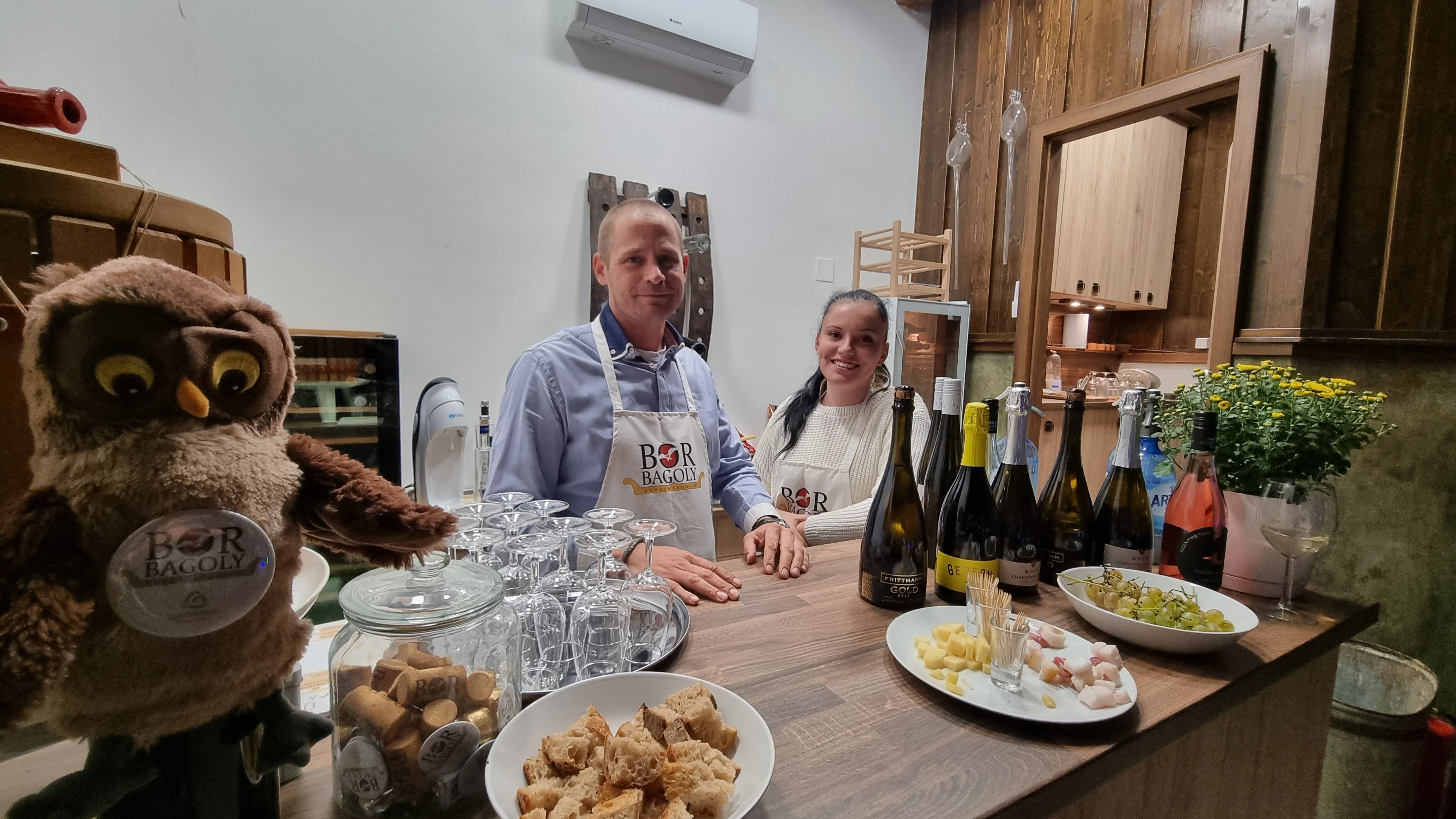 Zárja az évet egy különleges pezsgőkóstolóval a Bor Bagolyban! - image description