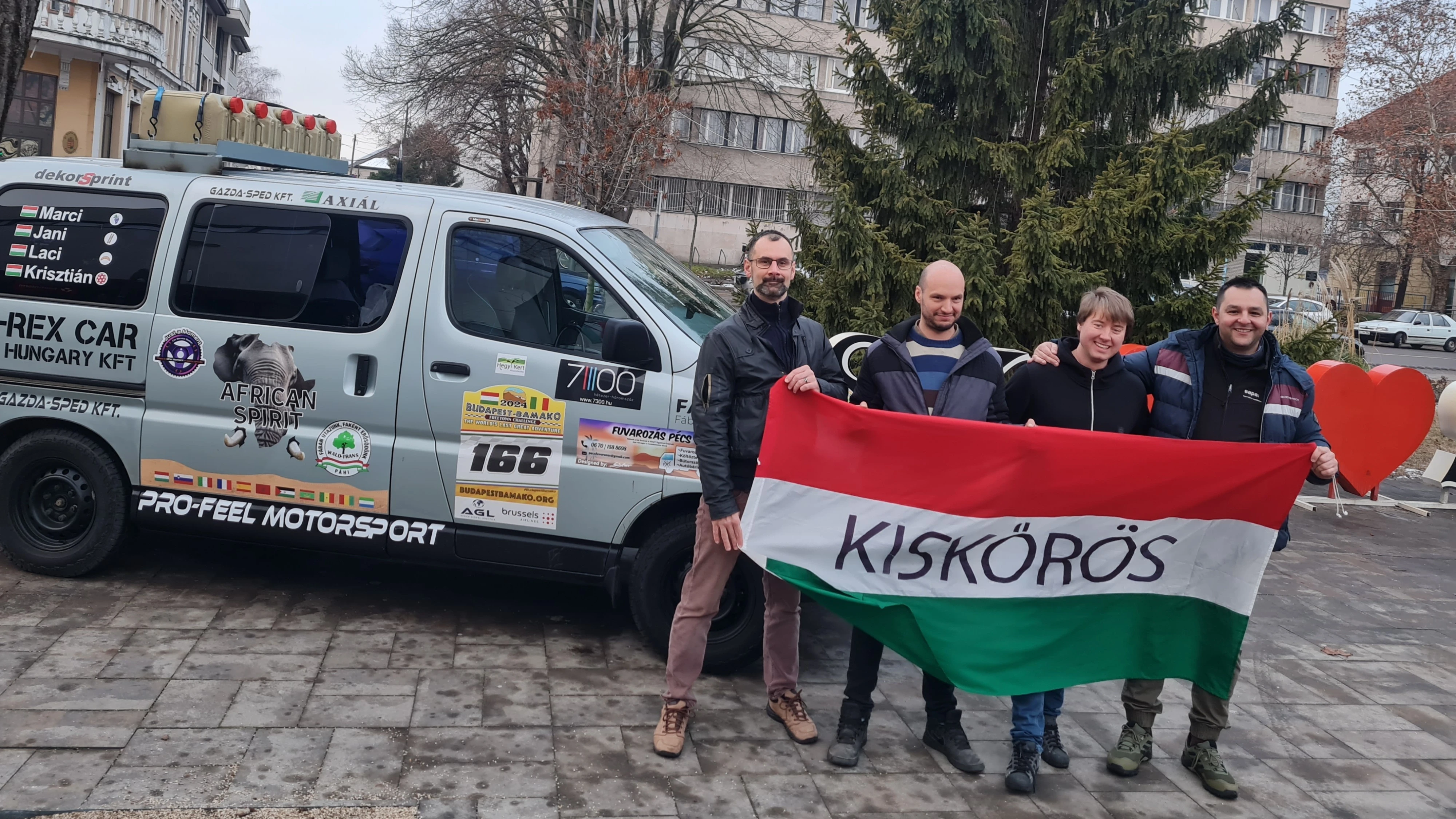 Budapest-Bamako, elindult a kiskőrösi csapat  - image description