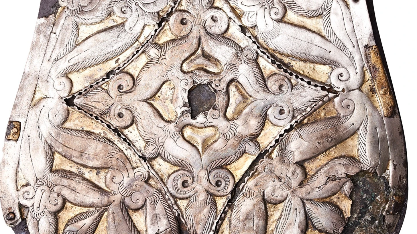 Dunavecse – Fehéregyháza pusztai tarsolylemez - image description