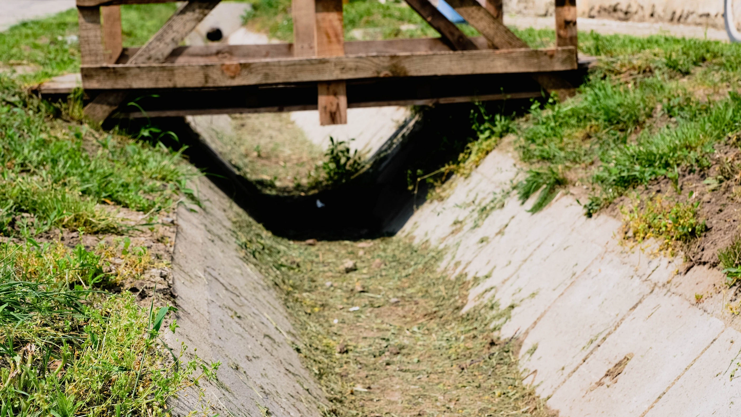 Csapadékvíz elvezetés Tataházán - image description