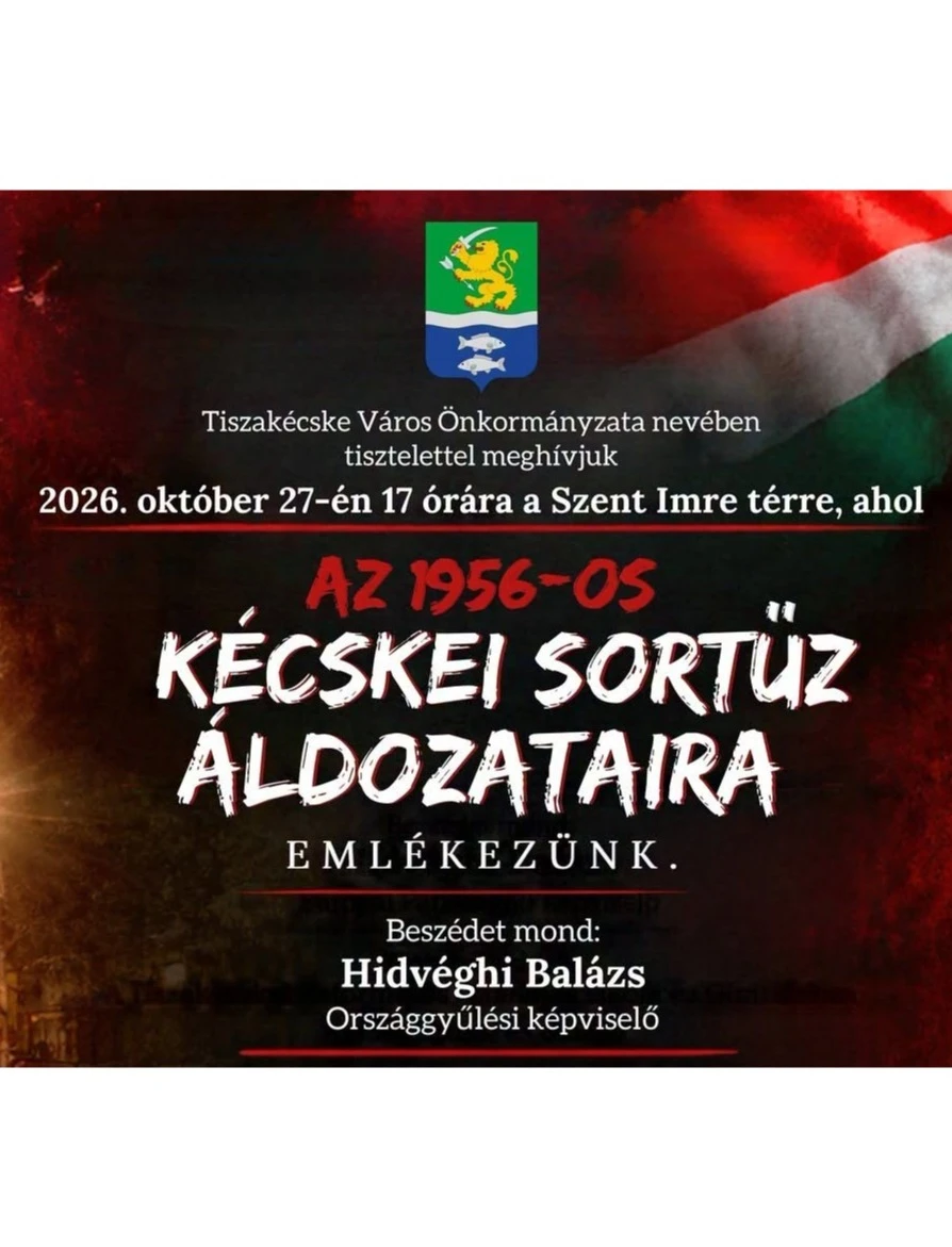 Az 1956-os Kécskei Sortűz áldozataira emlékezünk