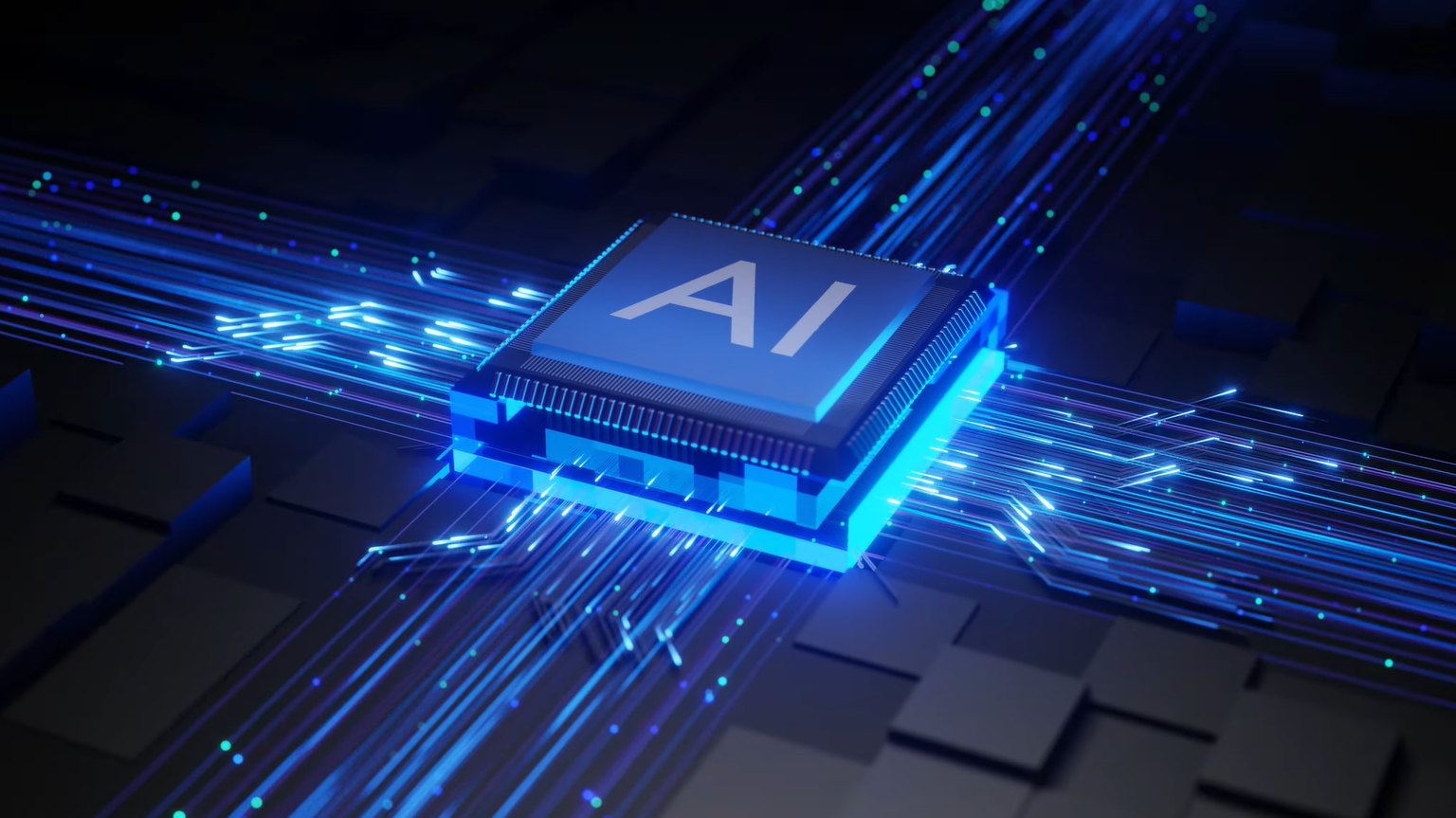 Ai processzor illusztráció