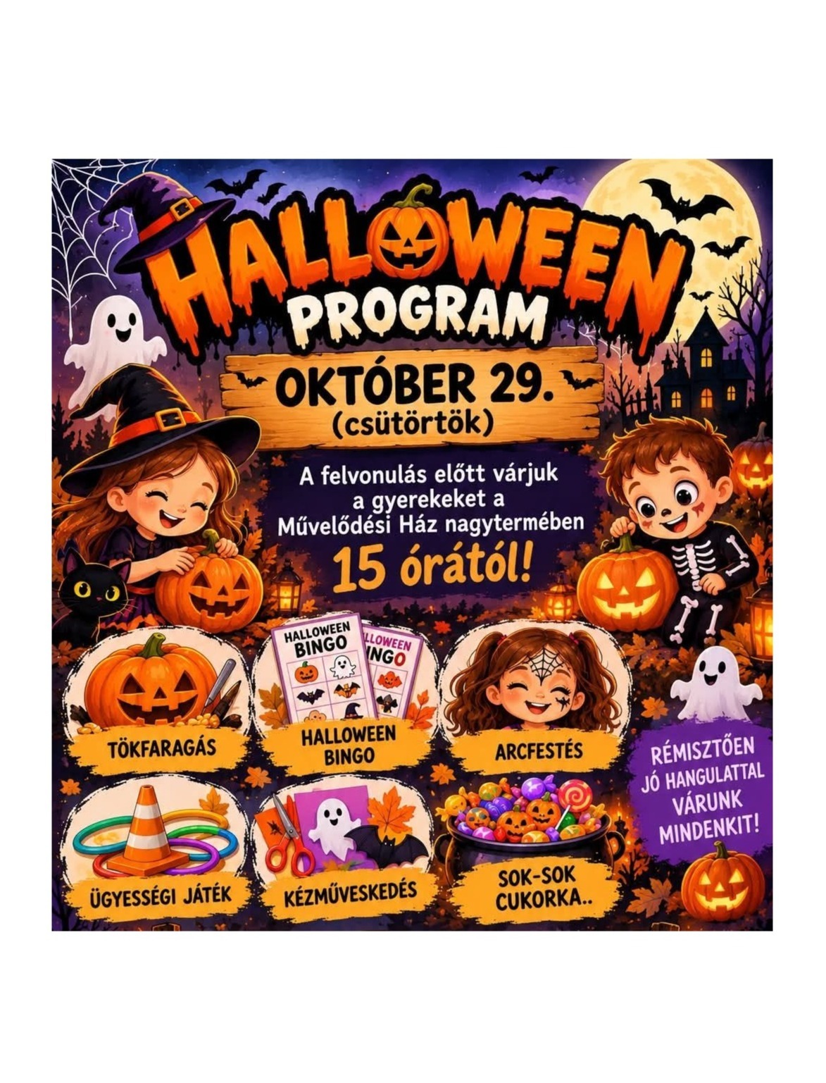 Halloween Program Dunaegyházán