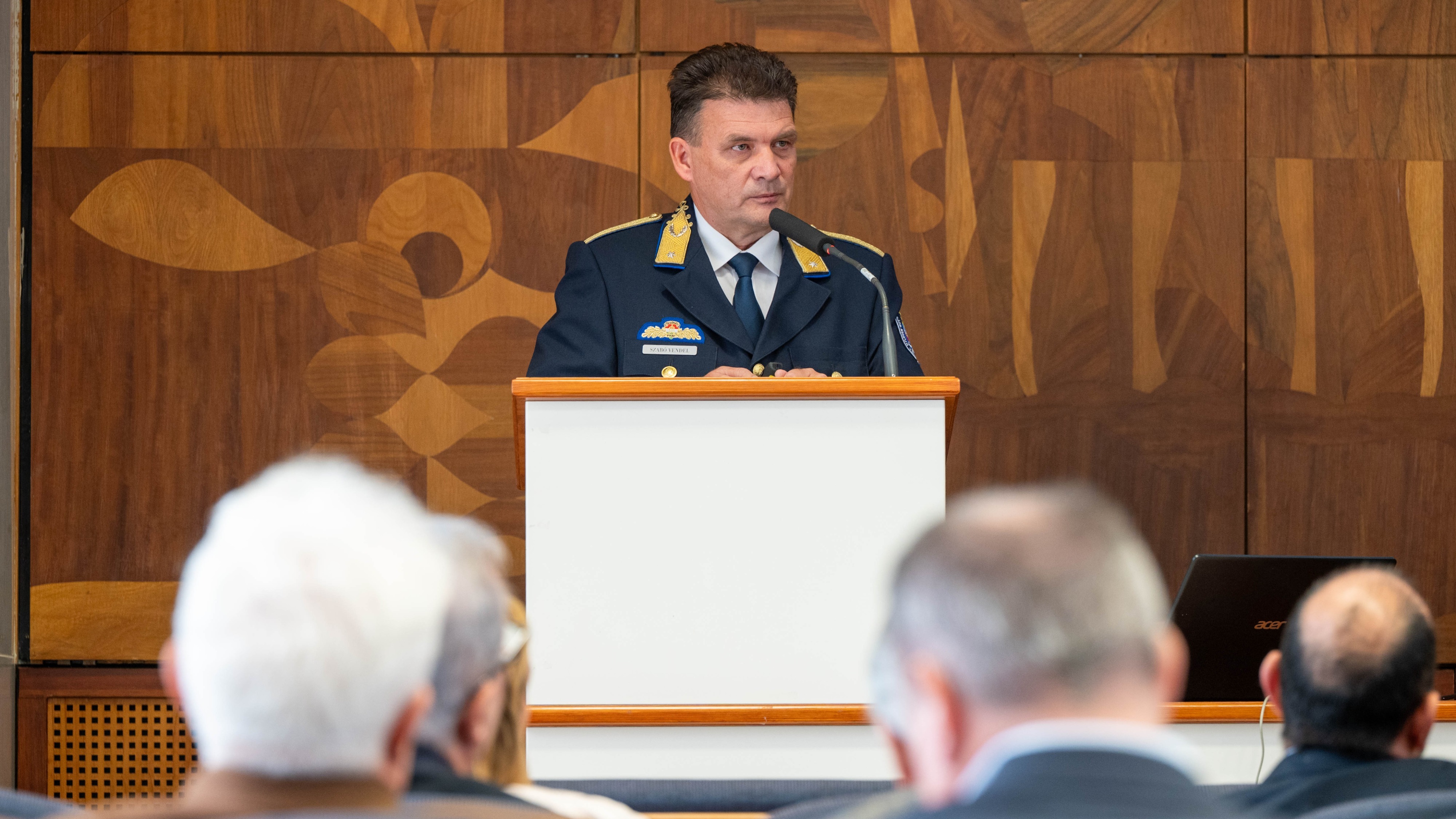 Szabó Vendel a pulpituson