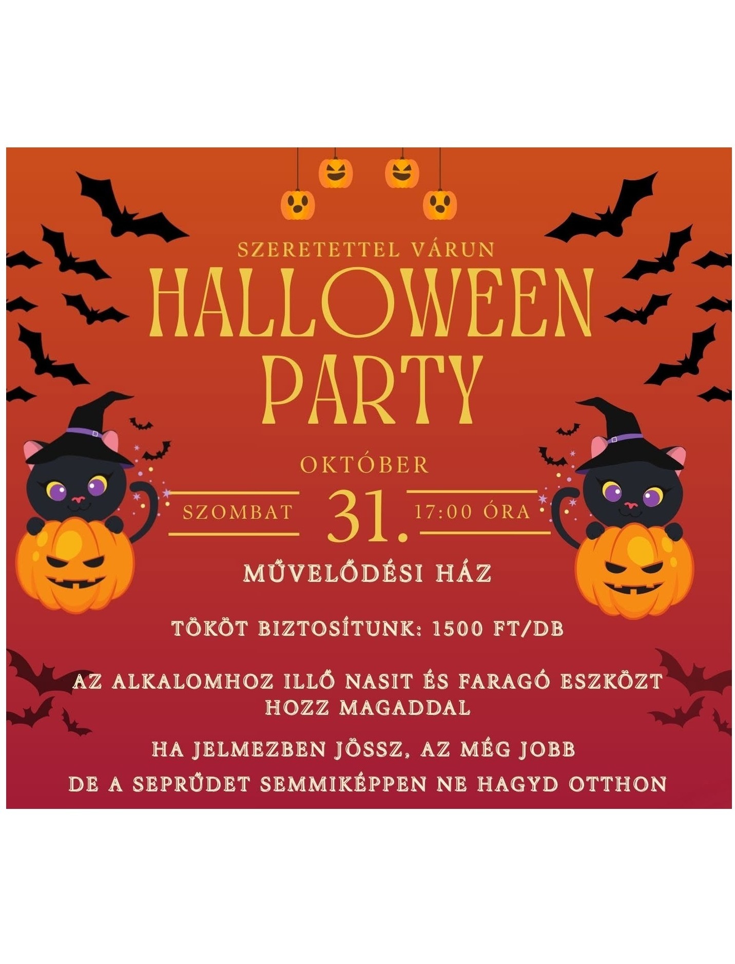 Halloween party