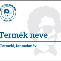 Üveg/doboz címke kicsi - image description