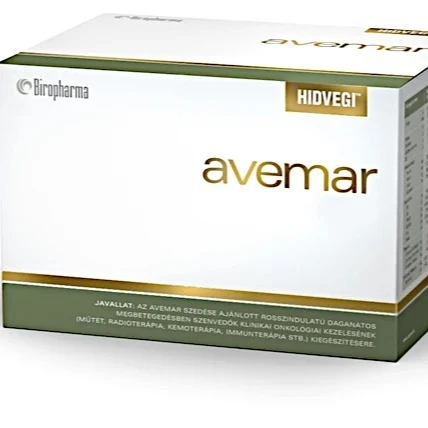 A képen egy doboz Avemar látható