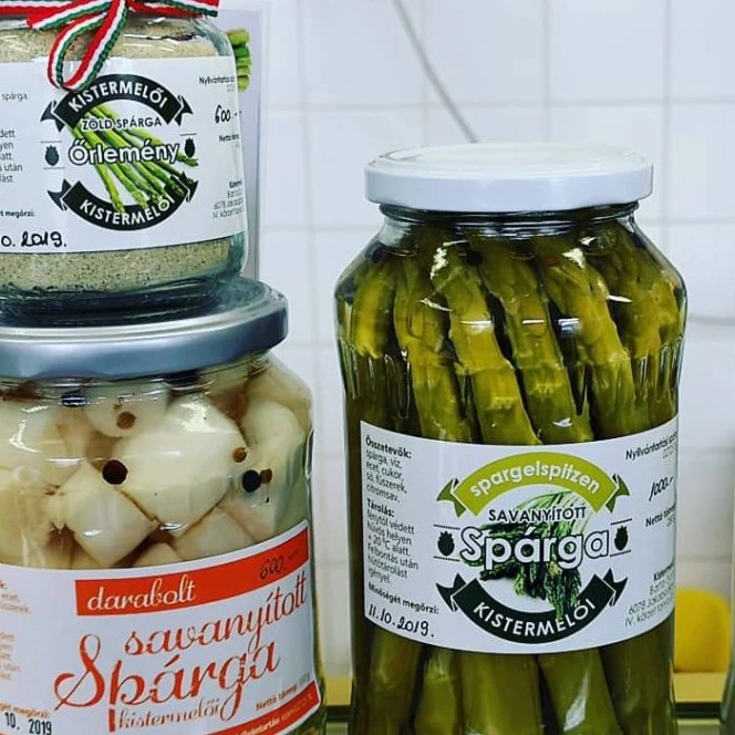 Savanyított spárga - image description