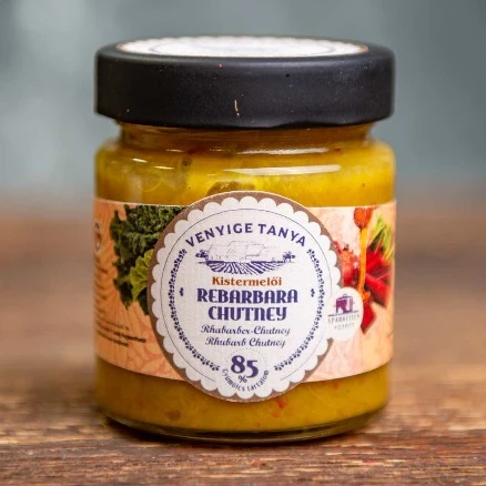 Bio rebarbara chutney - image description