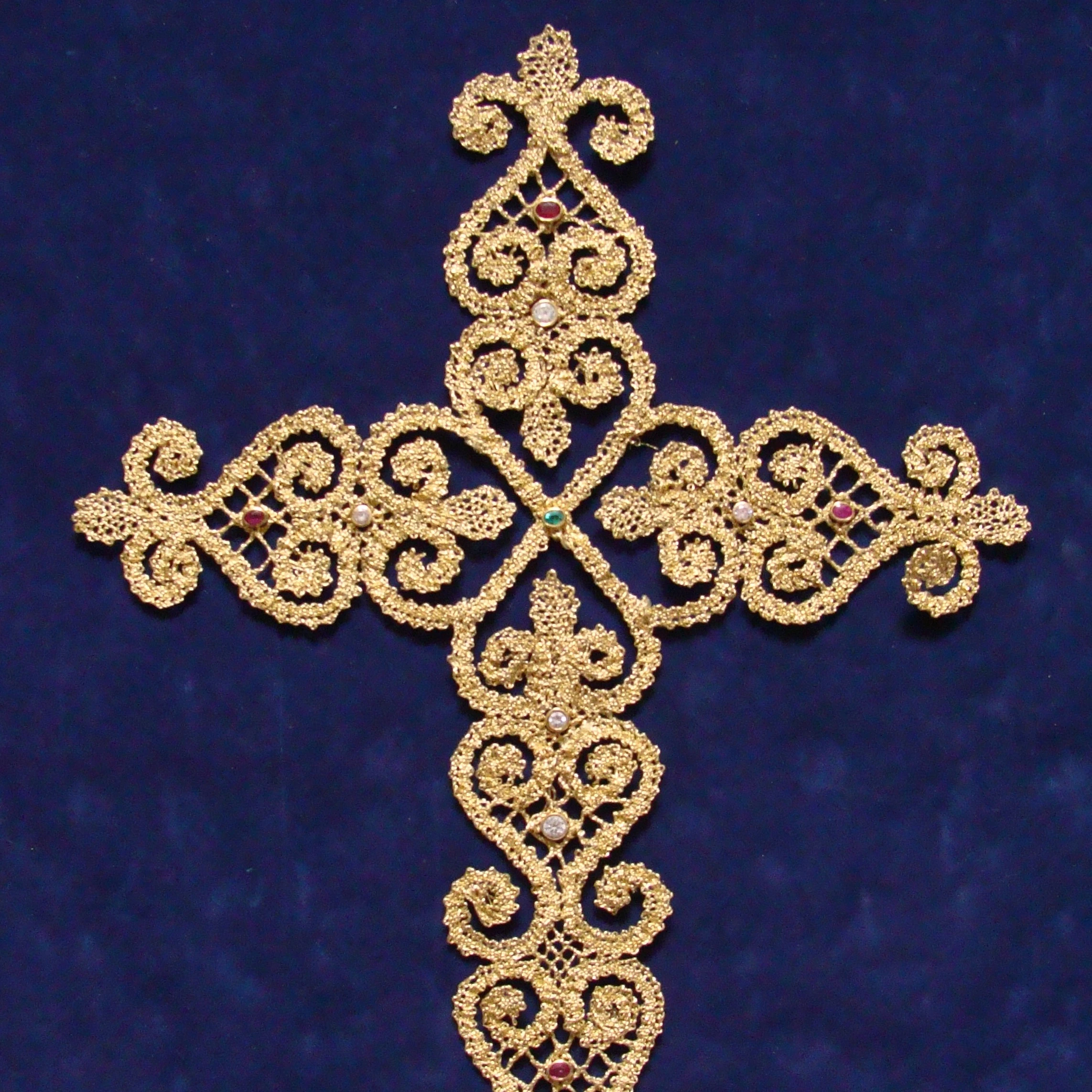 Bedő Istvánné vertcsipke-készítő munkássága - image description