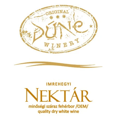 Imrehegyi Nektár, kései szüretelésű bor - image description