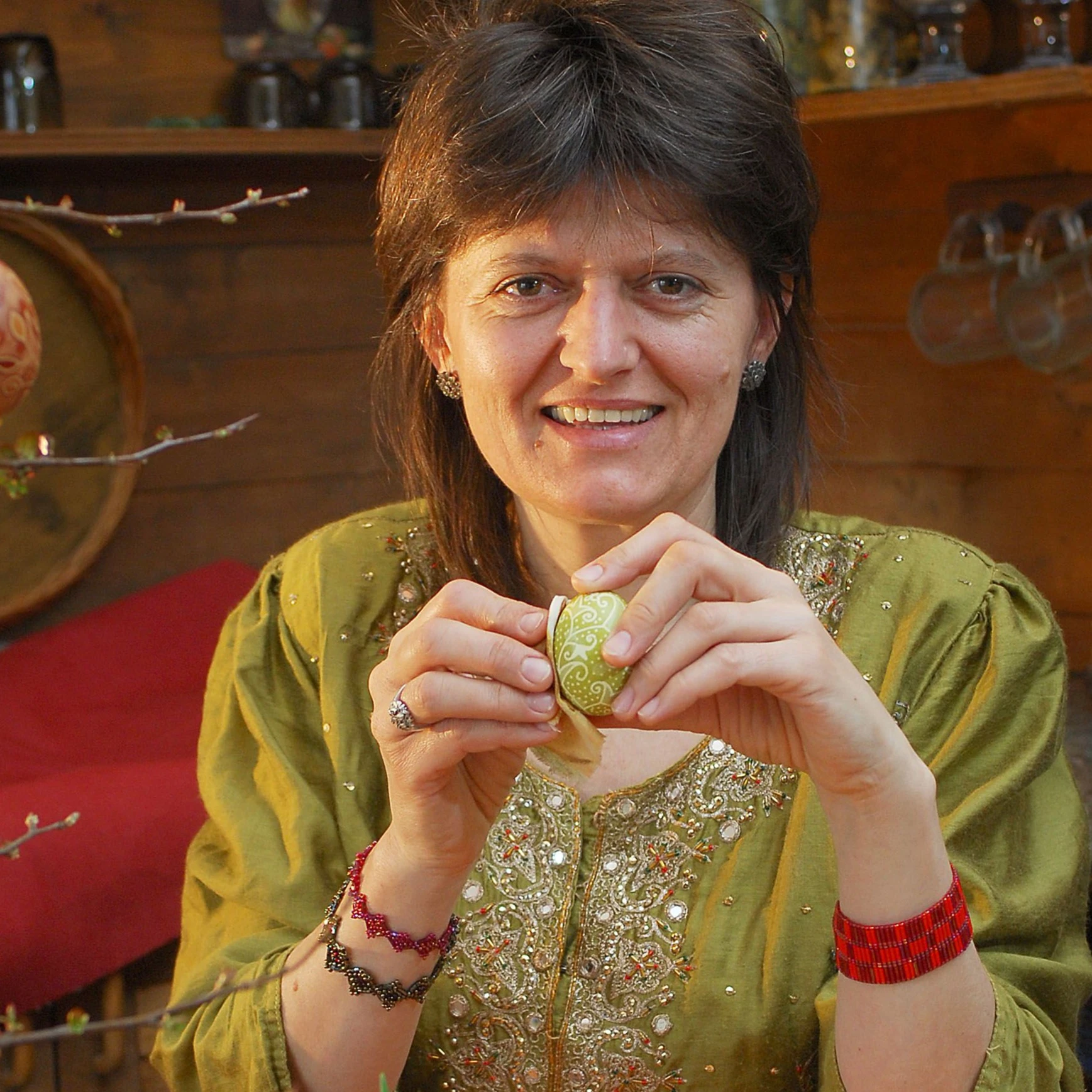 Szelesné Kása Ilona, a Népművészet Ifjú Mestere tevékenysége - image description