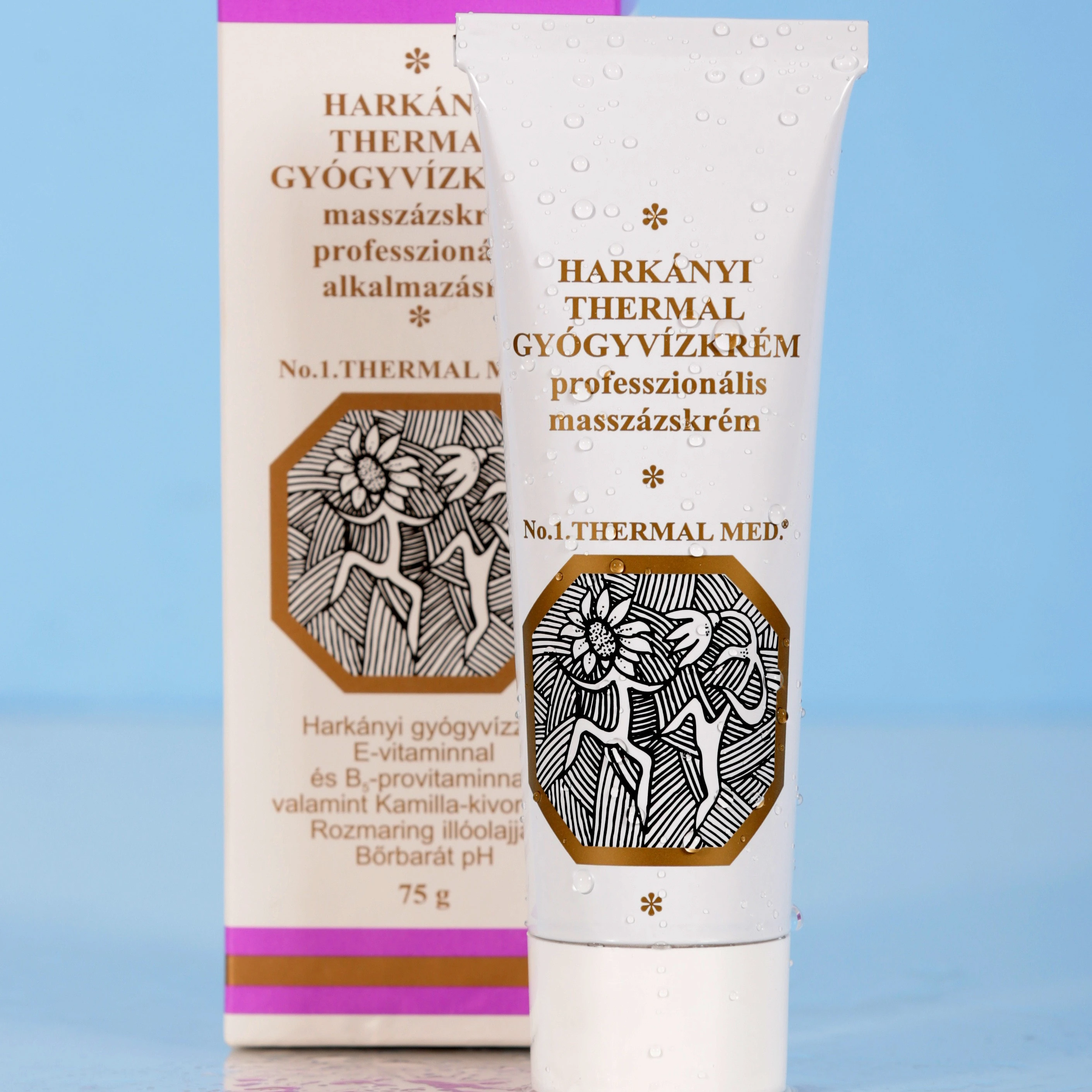 Thermál gyógyvíz termékek - image description