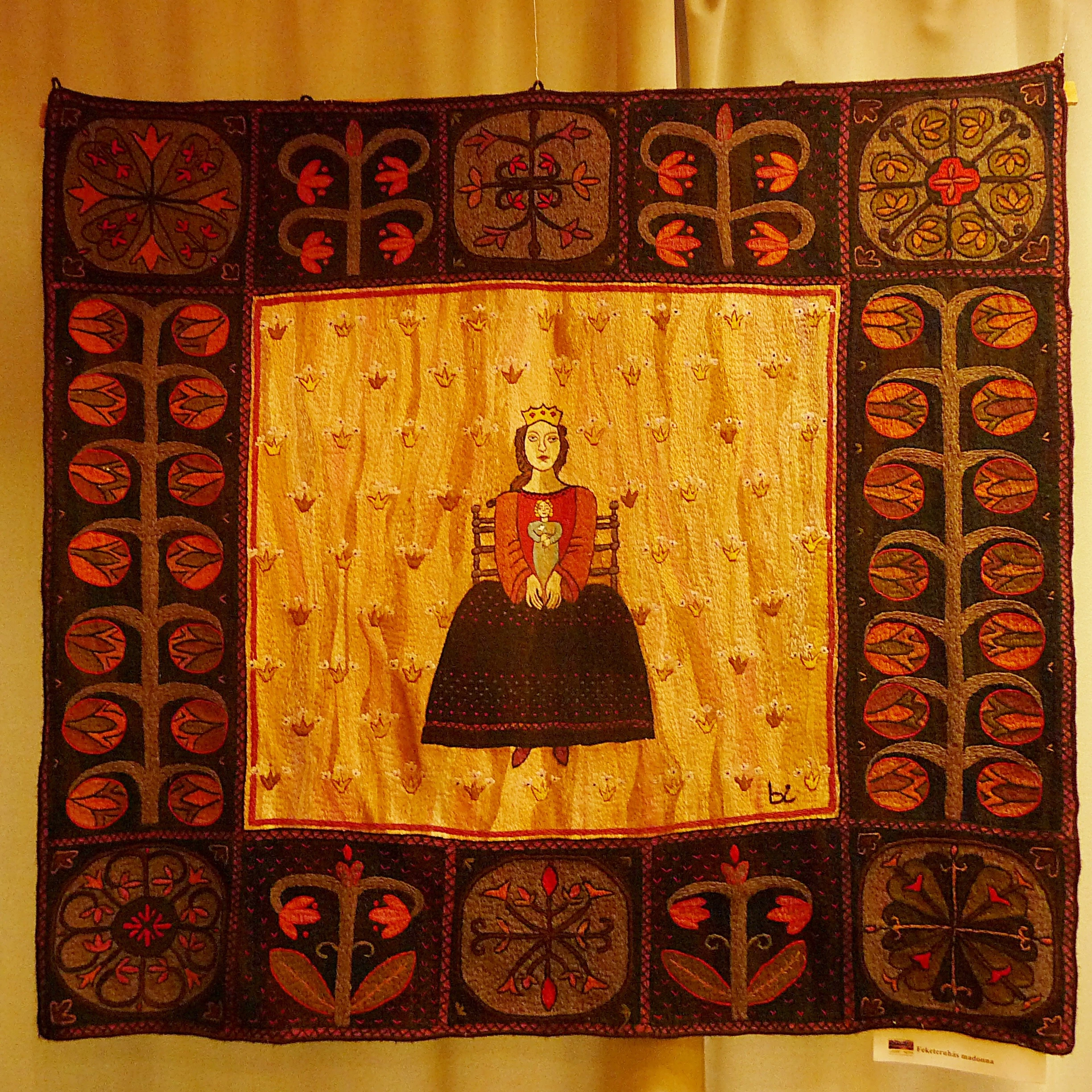 B. Boros Ilona tanító, rajztanár, textiltervező iparművész pedagógiai és művészeti tevékenysége - image description