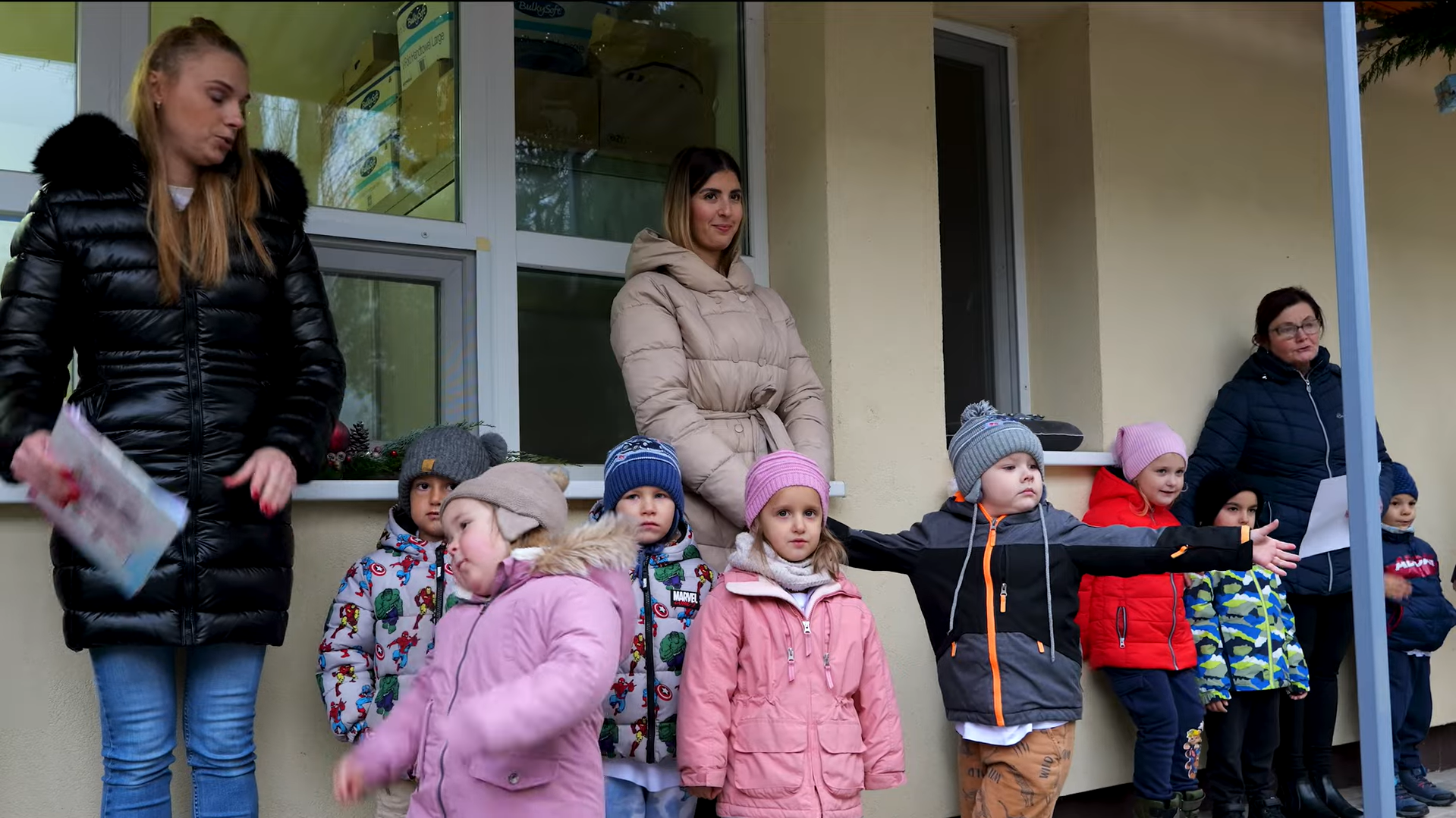 A régen várt óvodai tornaszoba Gátéron.